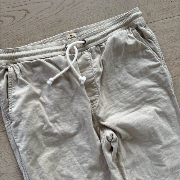 MARINE Layer Saturday stretch Beach Pant in fog XL - Picture 12 of 15